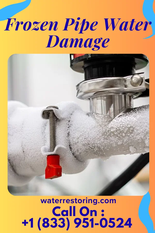 Frozen Pipe Water Damage in Lockridge, IA